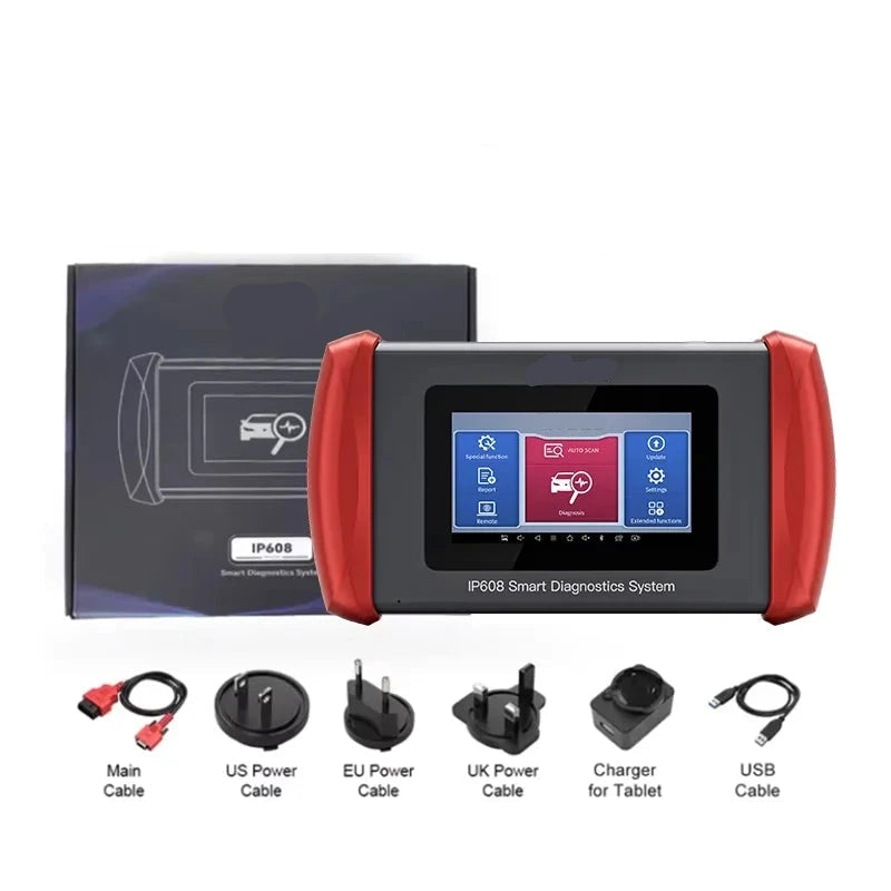 OBD2 Autodiagnose Scanner – Auto Diagnose Tool – Foutcode Uitlezer – Diagnostische Scanner – 5-Inch Touchscreen – Wifi Updates