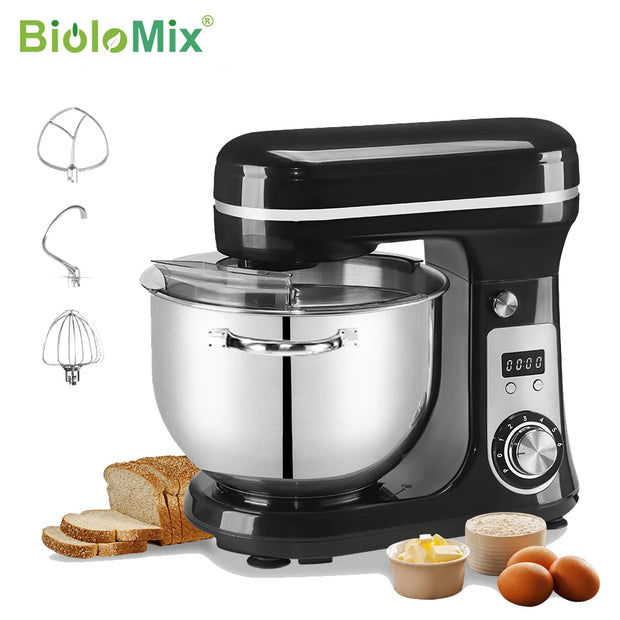 BioloMix Keukenmachine – Keukenrobot - Foodprocessor - 6L Mengkom – Incl. extra Accessoires - QUORE