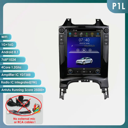 2 DIN Autoradio – Multimedia Systeem – Touchscreen Radio – Navigatiesysteem – Auto Stereo – Android 13 OS – 9,7" Verticale Capacitive Screen – CarPlay & Offline GPS Navigatie