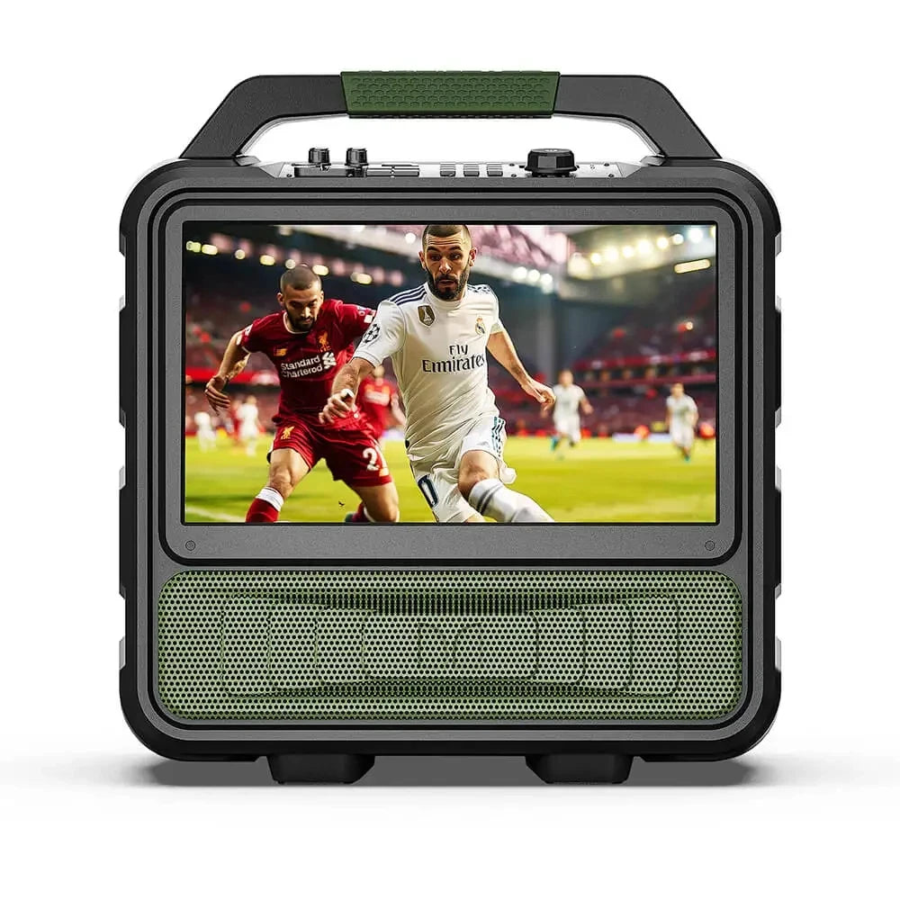 Outdoor Tv – Draagbare Tv – Tuin Tv – Waterbestendige Tv – Full Hd Scherm – 60W Audio