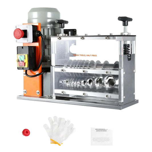 Kabelstripper Machine - Kabelstripmachine - Kabelpeller - Stripping Machine - 750W - 1.5-32mm - Aluminium Behuizing - Automatische/Elektrische Draadstripper Machine - voor Recycling & Werkplaats