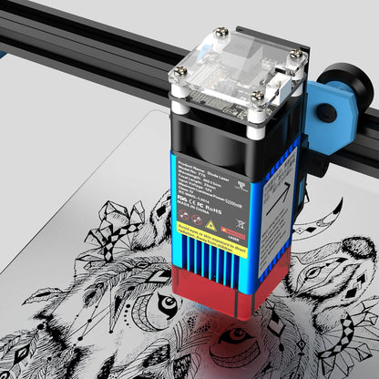 Twotrees Laser Engraving Machine TTS-55 PRO 40W TTS-10PRO 80W Metal Laser Engraver Wifi Control MDF Acrylic Acid Cutting Machine - QUORE