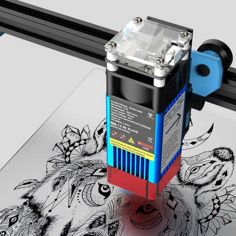 Twotrees Laser Engraving Machine TTS-55 PRO 40W TTS-10PRO 80W Metal Laser Engraver Wifi Control MDF Acrylic Acid Cutting Machine - QUORE