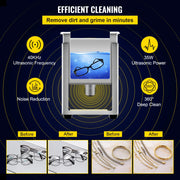 Vaatwasser - Vaatwasreiniger - Mini Vaatwasser - Camping Vaatwasser - Mini Wasmachine - Vrijstaand - Kleine - Compact - Draagbare Vaatwasser - Afwasmachine - Ultrasoon Bad Sonisch - 2L