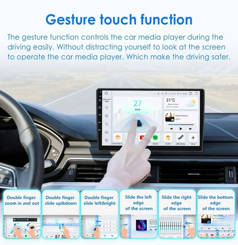 CarPlay - Multimedia Autoradio - Car CarPlay Scherm - Autoradio - Android Automultimedia - AutoRadio - Multimedia Videospeler voor BMW 5 E39 E53 X5 1995-2001 2002 2003 2004 2005 2006 - 8Core - 6G - 128G