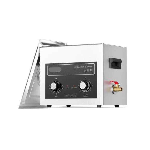 Ultrasone reiniger - wasmachine - ultrasone reiniger - ultrasone reinigingsbril - 2 liter - met verwarmingstimer voor laboratoriumgereedschap metalen onderdelen carburateur messing auto-onderdelen motoronderdelen