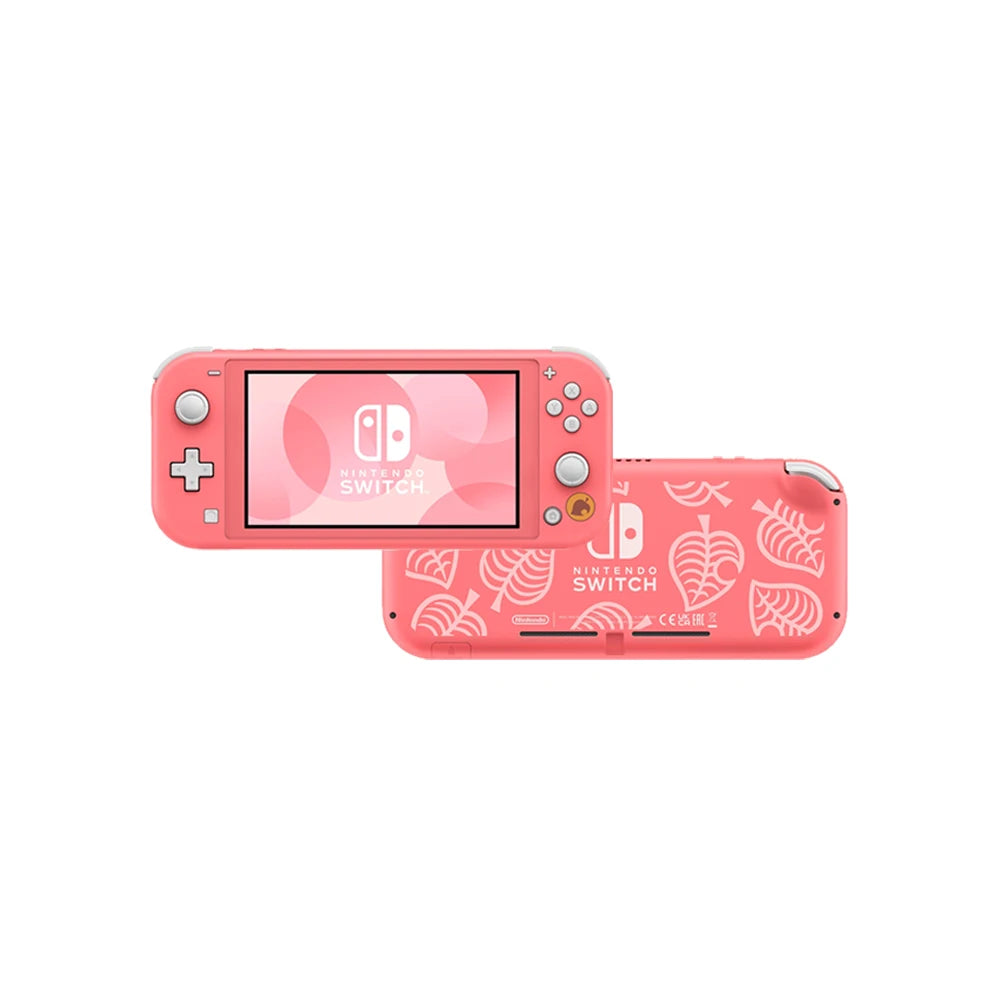 Nintendo Switch Lite 5.5" LCD Touch Screen Compact and Light Weight Built-in Control Compatible Games Consoles Lightweight - QUORE