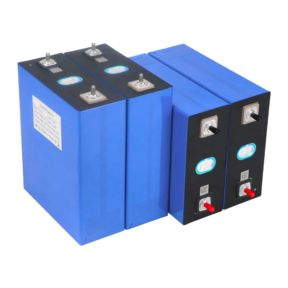 LiFePO4 batterij – Lithium accu – Zonne-energie accu – Deep cycle accu – Oplaadbare batterij – 8 stuks 3,2V 320Ah – Hoog capaciteit en duurzaam aluminum