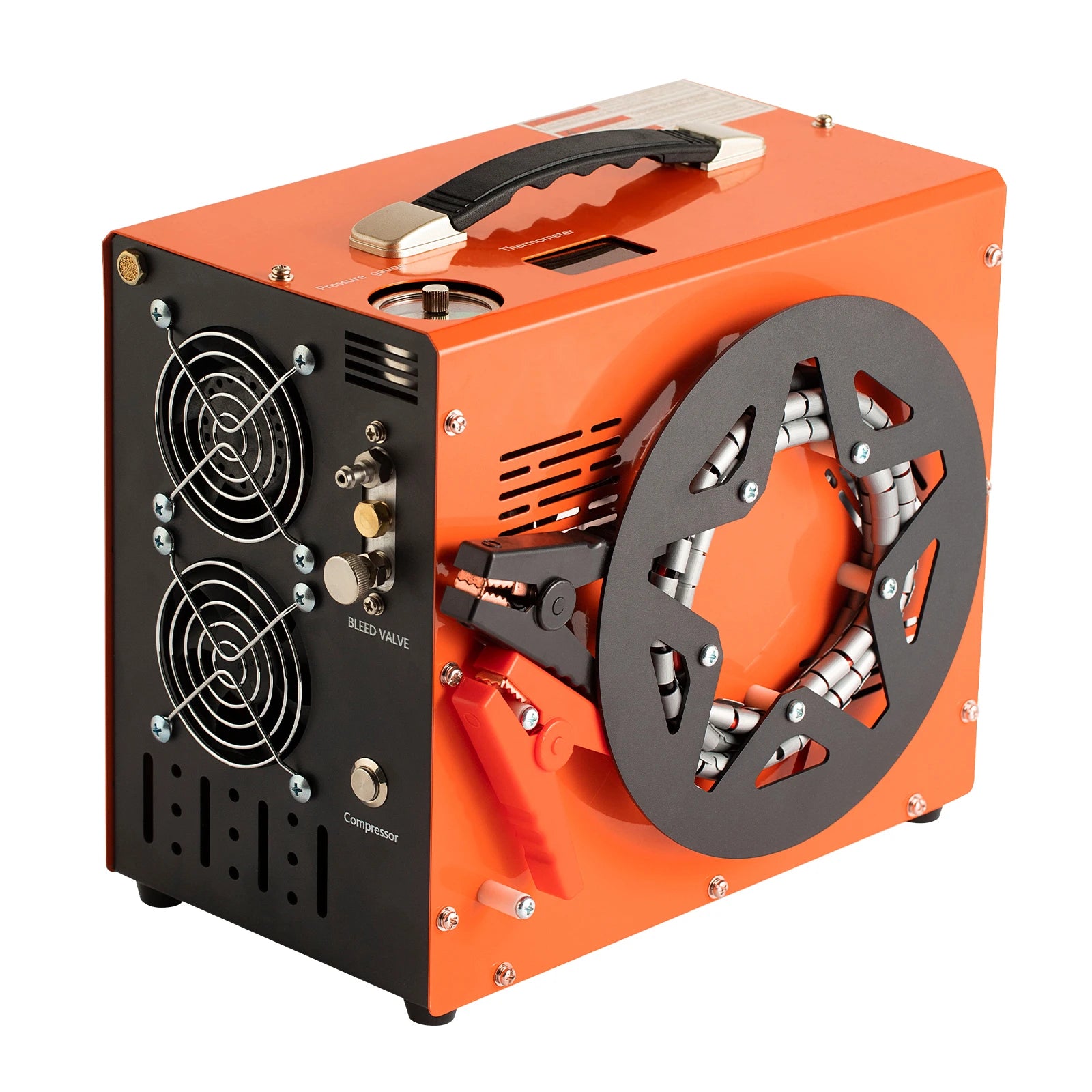 Luchtcompressor - Draagbare Luchtcompressor - Airpress Compressor - 300 bar - 4500Psi PCP - 30Mpa - 120V - 600W - met Ingebouwde Stroomconverter - QUORE