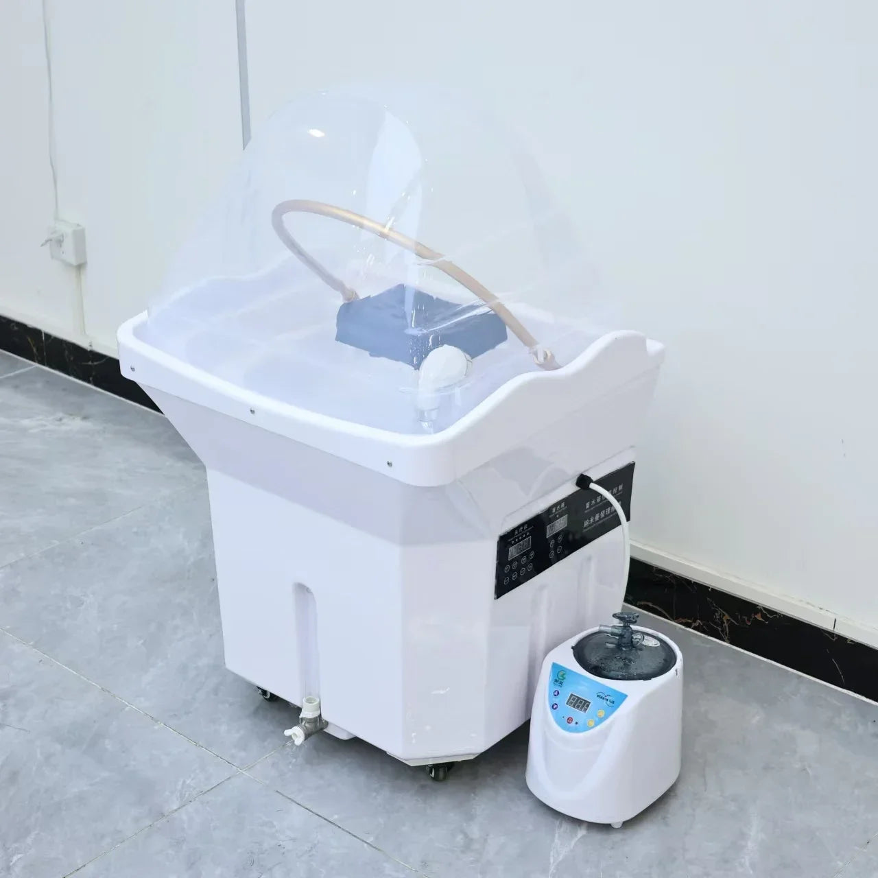 Shampoo Stoel – Haarwasstoel – Kappersstoel – Salonstoel – Wasstoel – Comfortabele Ergonomische Zit – Hoogwaardig Synthetisch Leder