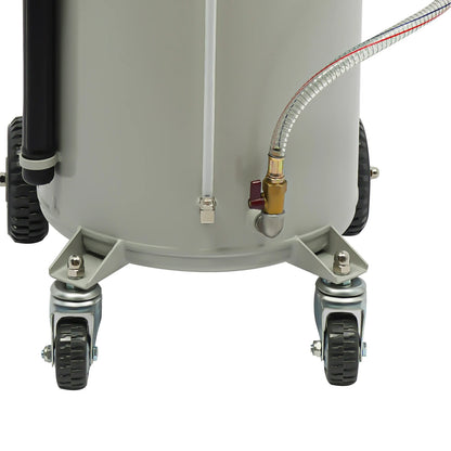 Afvalolie Opvang – Olieopvangbak – Olieafscheider – Olieopvangset – Olieopvangtank – 70 Liter Capaciteit – Vacuümtechniek - QUORE