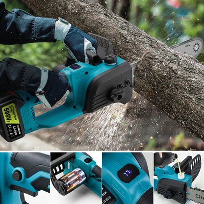 Kettingzaag - Takkenzaag - Handzaag - Snoeizaag - Draadloze - 12 Inch - 18V - 18000 RPM - Brushless - Boom- en Houtzagen - Tuin - 2 Accu