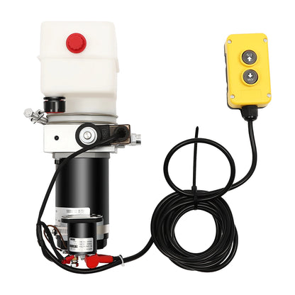 Elektrische Hydraulische Pomp – Compacte Pomp – Hydraulisch Systeem – 12V Pomp – 800W Motor – 1,5L Oliecapaciteit – Stil In Gebruik - QUORE