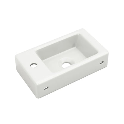 Badkamerkast – Badkamermeubel – Wastafelonderkast – Opbergkast – Kolomkast – Keramische Wastafel – Waterbestendig MDF