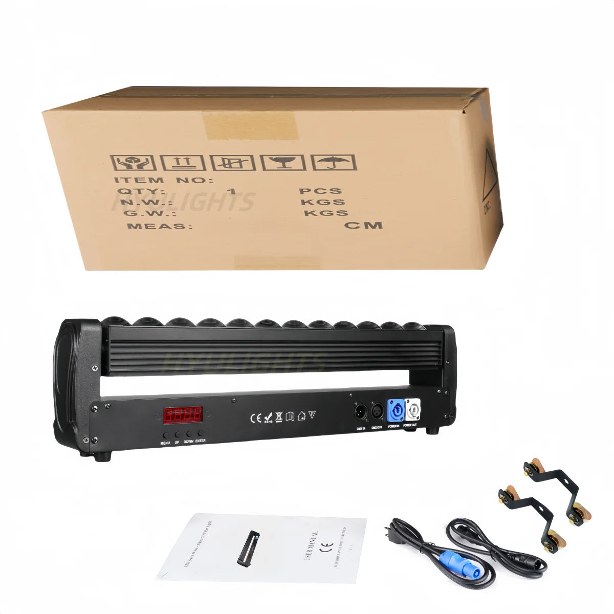 LED Moving Head Set – Moving Lights – DJ Verlichting – Podiumlampen – Feestverlichting – 2 Stuks EU Plug – 200W Krachtige RGBW LEDs – 360° Oneindige Rotatie