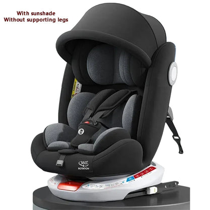 Baby Autostoel - Autostoeltjes - Autostoel Kinderen - Veiligheidszitje - Verstelbare Rugleuning - ECE Standaard - ISOFIX Bevestiging - Zwart