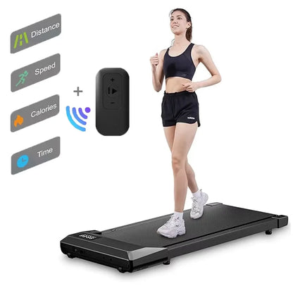 Loopband – Wandelband – Treadmill – Walkingpad – Mini Loopband – 2,5 PK Motor – Anti-Slip Schokabsorberend Loopvlak - QUORE