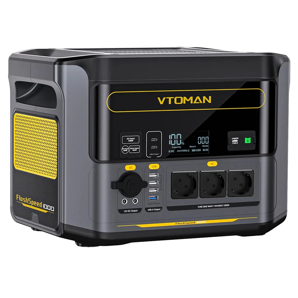Power Station – Draagbare Accu – Mobiele Generator – Noodstroom – Portable Batterij – 172,8Wh Capaciteit – 400W Piekoutput