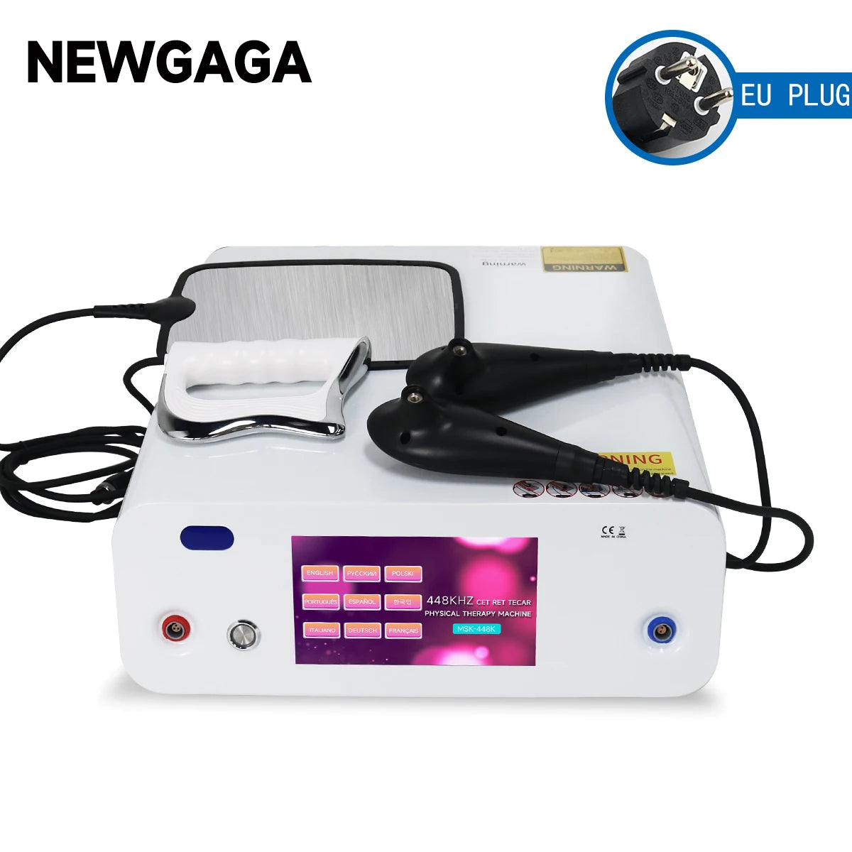 448K Face Lifting Thermo Therapy Machine CET RET Machine Lymphatic Circulation Skin Rejuvenation Weight Loss Slimming Device - QUORE