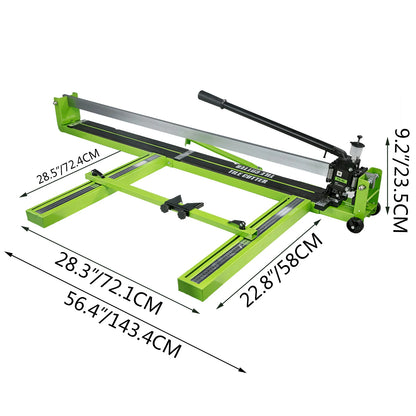 Handmatige Tegelsnijder - Tegelsnijmachine - Tegelsnijder - Infrarood Laser - 80 cm - voor Keramiek - en Porselein - 900mm