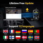 LD700 - OBD2 Scanner - Diagnosecomputer - Storing Verwijderen - Uitleesapparatuur Auto - Diagnose Auto - Diagnosetool voor alle systemen ABS EPB TPMS DPF