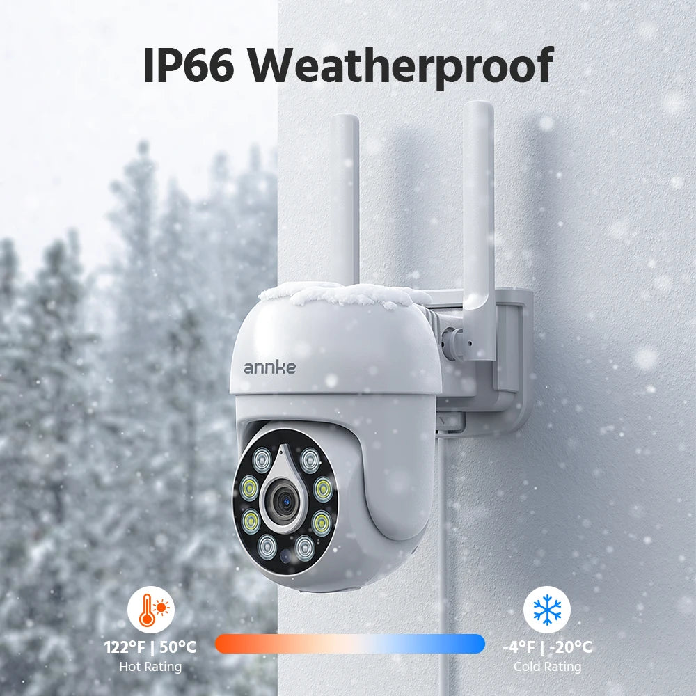 Draadloze Beveiligingscamera Set – Camera Beveiliging – Surveillance Camera – WiFi Camera – Beveiligingssysteem – 5MP Scherp Beeld – Kleurennachtzicht Tot 10 Meter - QUORE