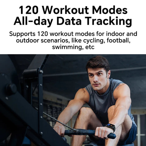 HONOR CHOICE- Smartwatch - Smartwatch Vrouwen - Smartwatch Mannen - Smartwatches - Smartwatch Android - Wereldwijde Versie- De hele dag gezondheidsmonitoring - Zwart