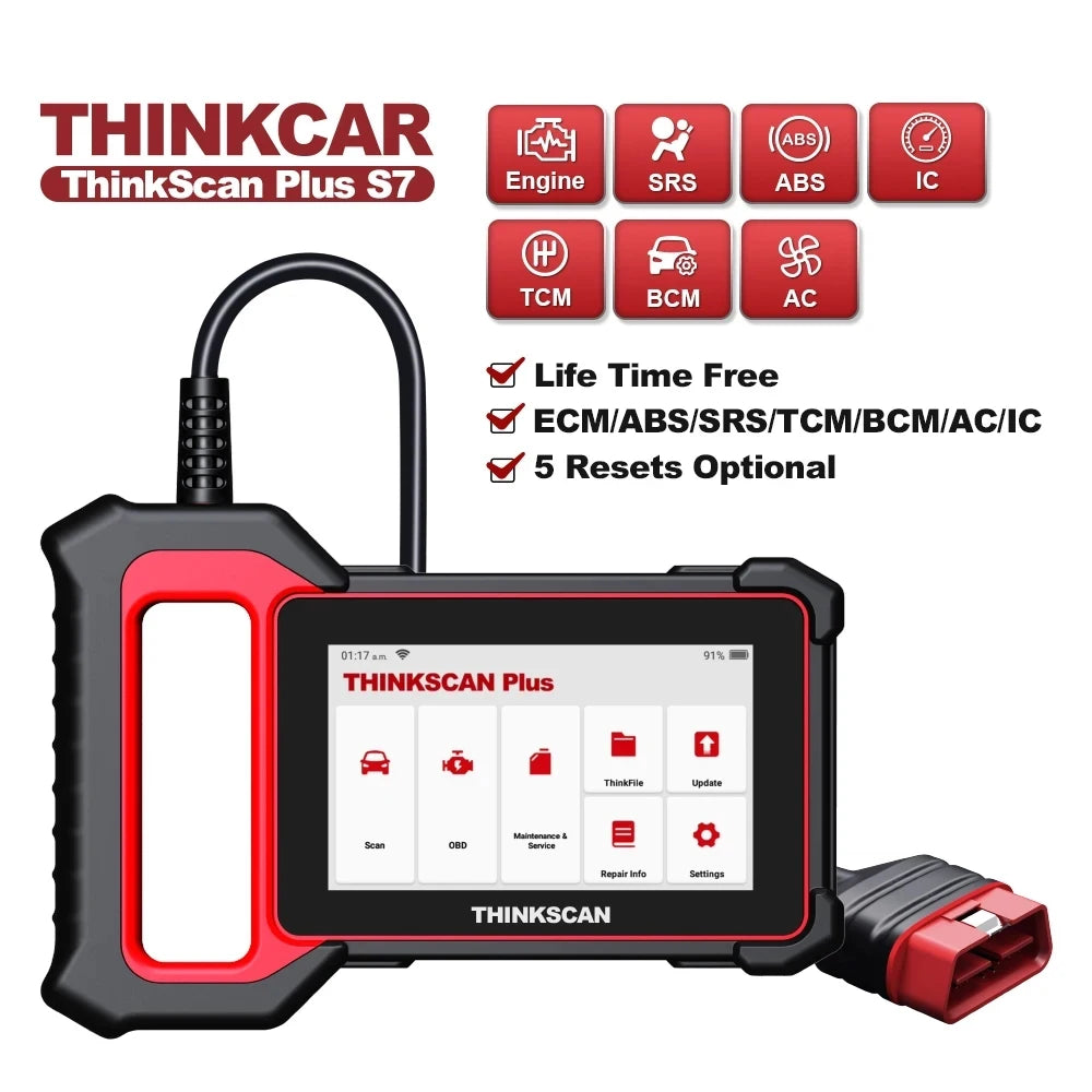 OBD2 Diagnosetool – Auto Scanner – Foutcode Lezer – Auto Diagnostics – Diagnosesysteem – 5-inch TFT Scherm – Wifi Bluetooth Connectiviteit - QUORE
