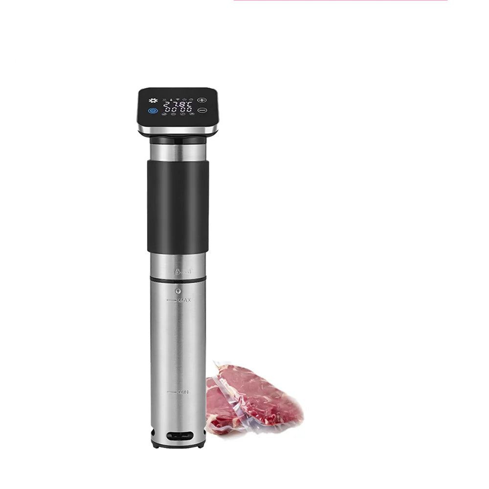 Sous Vide – Sous Vide Stick – Sous-vide Kokers - Slowcookers - 5e Generatie RVS – IPX7 Waterdicht – 1100W – Smart APP Bediening – Precise Temperatuurregeling - QUORE