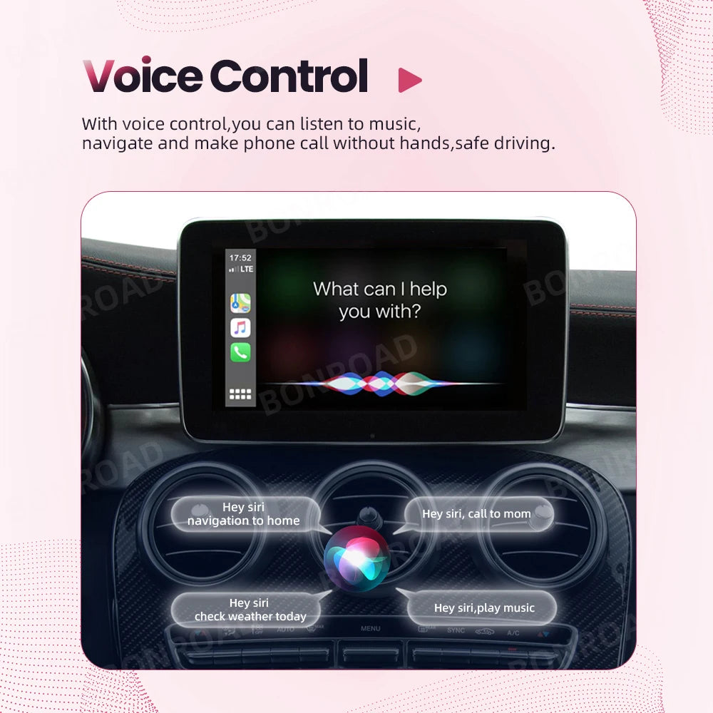 Draadloze CarPlay Adapter – Android Auto Module – Bluetooth Interface – Mirror Link – NTG 5.0 Compatibel – Plug & Play Installatie – Draadloze Smartphone Connectiviteit