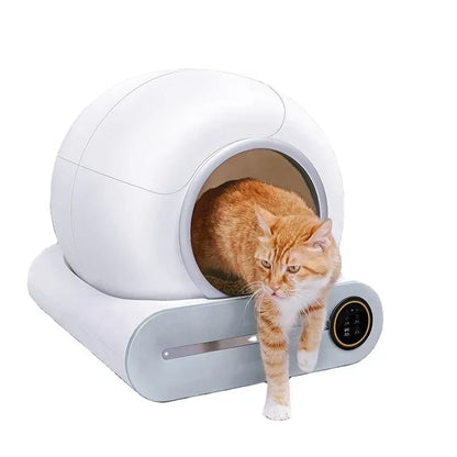 Smart Cat Litter Box Fully Automatic Large Capacity Cat Litter Box Semi-enclosed Smart Cat Toilet APP Remote Control - QUORE