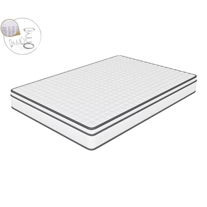 Pocketveren Matras – Matras Met Pocketvering – Veerkrachtige Matras – Stevige Matras – 25 Cm Dik – 23 Cm Pocketveren – Ademend En Comfortabel