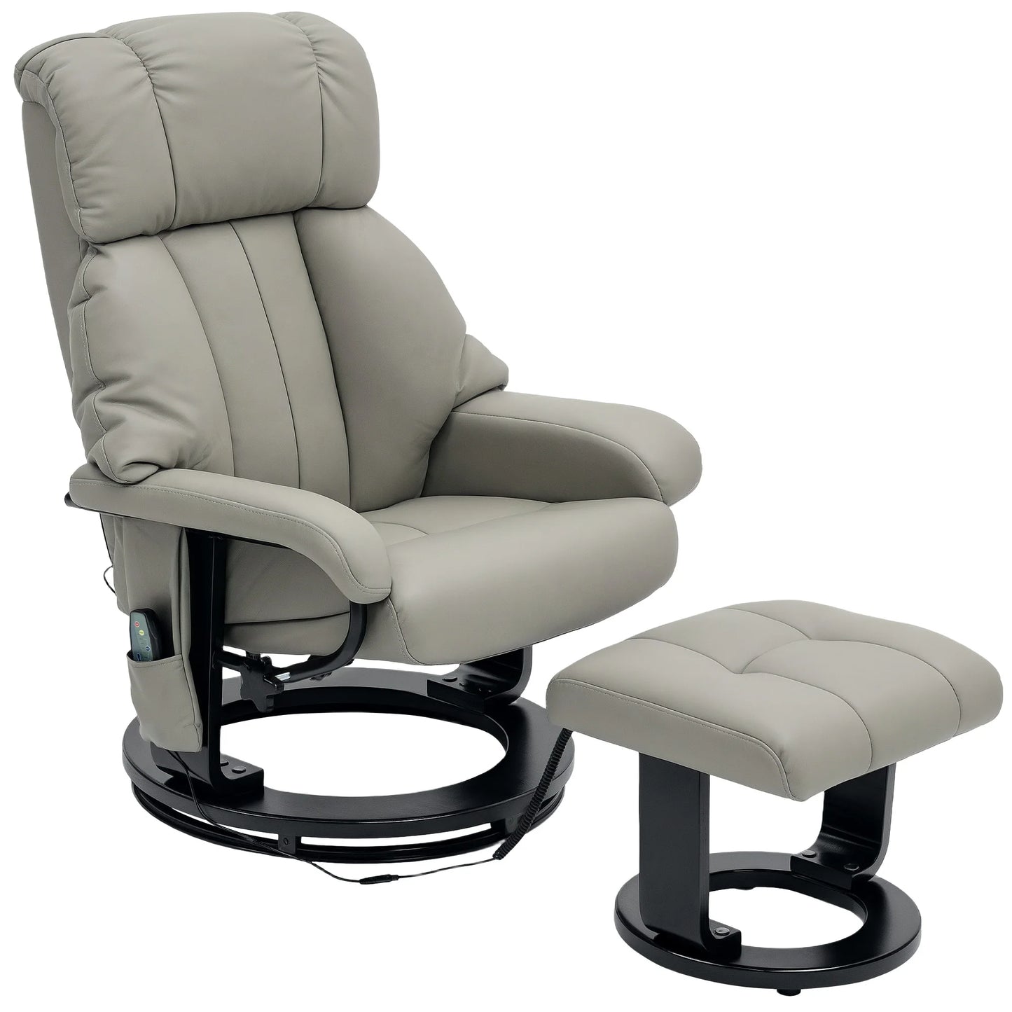 Relaxfauteuil – Massagestoel – Relaxstoel – Zithoekstoel – 10 Massagepunten – Verstelbare Rugleuning