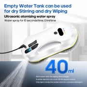 Raamwasser – Ruitenreiniger – Ramenwasser – Raamwisser – Raamrobot – Automatische Watervernevelaar – Afstandsbediening – Streeploos Reinigen