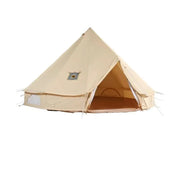 Vevor - Kampeertent - Kampeertent voor buiten - Draagbaar - Canvas Bell Tent - 4Seizoenen - 3m - met kacheljack - tot 4 personen
