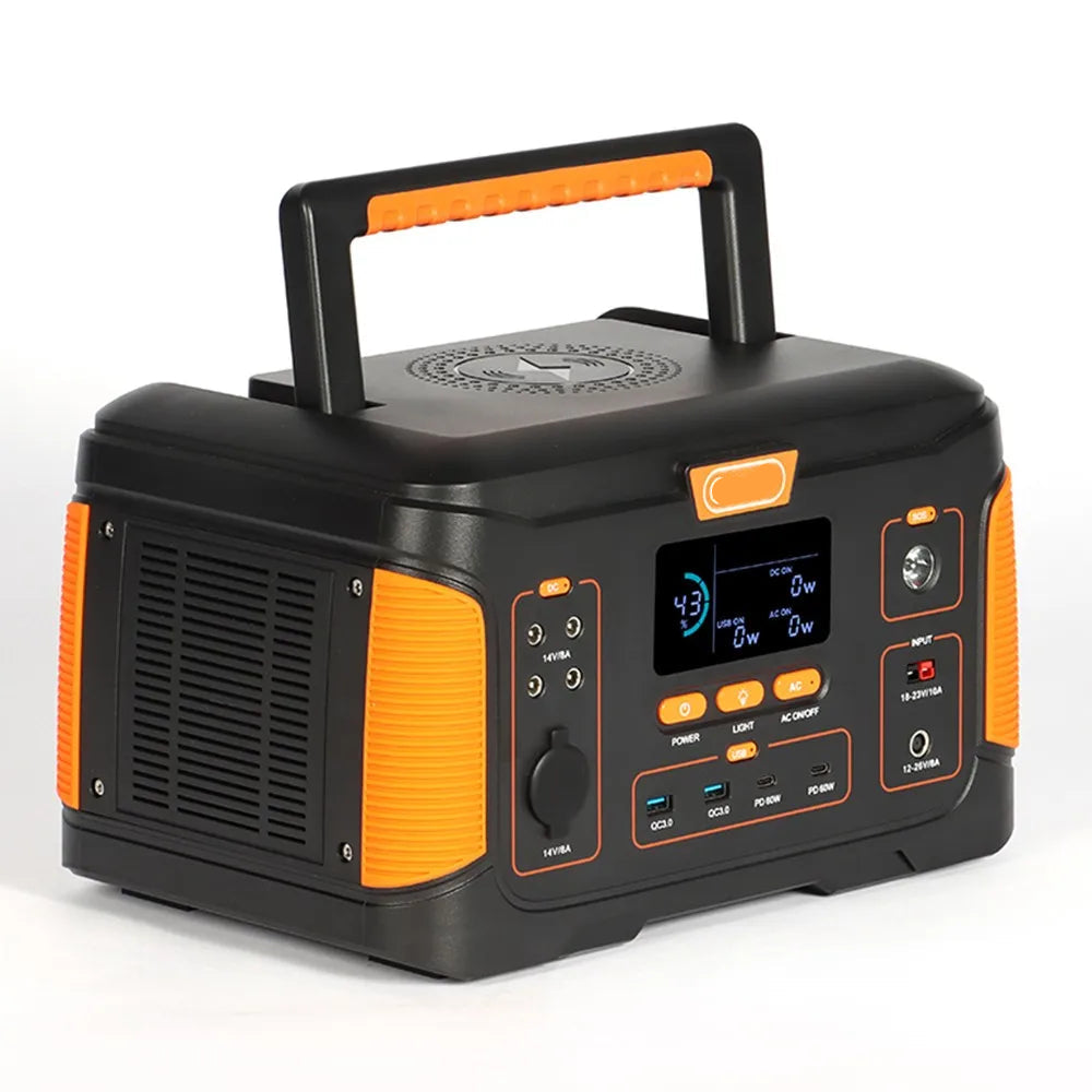 Draagbare Power Station – Mobiele Energiebron – Externe Accu – Powerbank – 932,4 Wh Capaciteit – 1000W Continu Vermogen
