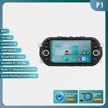 Autoradio Android 2DIN – Auto Multimedia Speler – Navigatie Systeem – Touchscreen Radio – CarPlay Android Auto – 9,7 Inch Scherm – 4G Internet Connectiviteit - QUORE