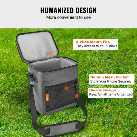 Koeltas - Koeltas - 30 Blikken -Koeltas Klein - Koeltas Lunch - Lekvrij Waterdicht Zacht Draagbaar