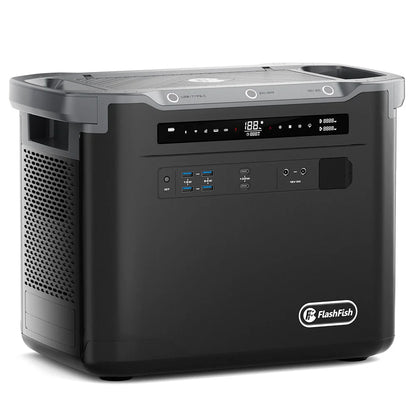 Draagbare Power Station – Krachtcentrale – Energiebron – Noodstroom – Camping – 1997 Wh Capaciteit – 2000 W AC-uitgang