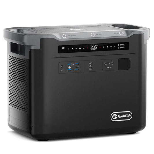 Draagbare Power Station – Krachtcentrale – Energiebron – Noodstroom – Camping – 1997 Wh Capaciteit – 2000 W AC-uitgang
