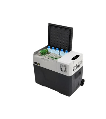 Mobiele Koelbox – Draagbare Koelkast – Mini Koelbox – Reiskoelkast – Compressor Koelbox – Digital Bediening – Batterijbescherming – 40L