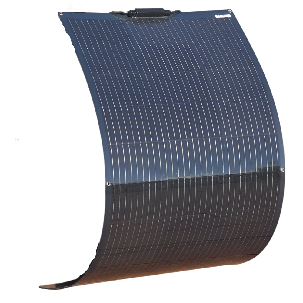 Zonnepaneel - Zonnepanelen - Zonne-energie - 12V Module Fotovoltaïsche Cel Module - Flexibel - Monocrystalline Silicon - 150W - Waterdicht - voor Boot - Camper - Caravan - RV - Tuin
