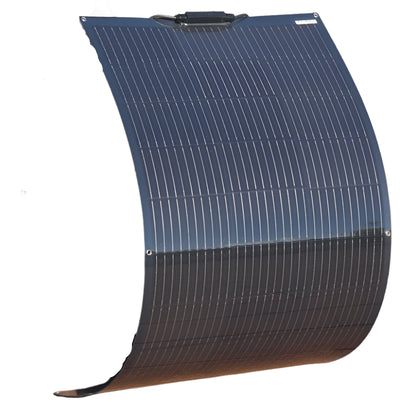 Zonnepaneel - Zonnepanelen - Zonne-energie - 12V Module Fotovoltaïsche Cel Module - Flexibel - Monocrystalline Silicon - 150W - Waterdicht - voor Boot - Camper - Caravan - RV - Tuin