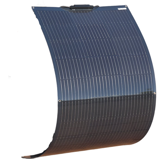 Zonnepaneel - Zonnepanelen - Zonne-energie - 12V Module Fotovoltaïsche Cel Module - Flexibel - Monocrystalline Silicon - 150W - Waterdicht - voor Boot - Camper - Caravan - RV - Tuin