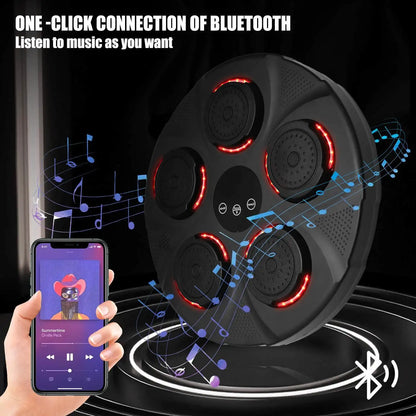 Smart Music Boxing Trainer Boxing Machine Wall Mounted Hanging Sandbag Bluetooth-Compatible Training Speed For Kids Adults