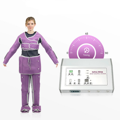 Massagepak – Massagekostuum – Luchtdrukmassage – Infrarood Warmte – 7 Intensiteitsniveaus – 6 Massageprogramma’s
