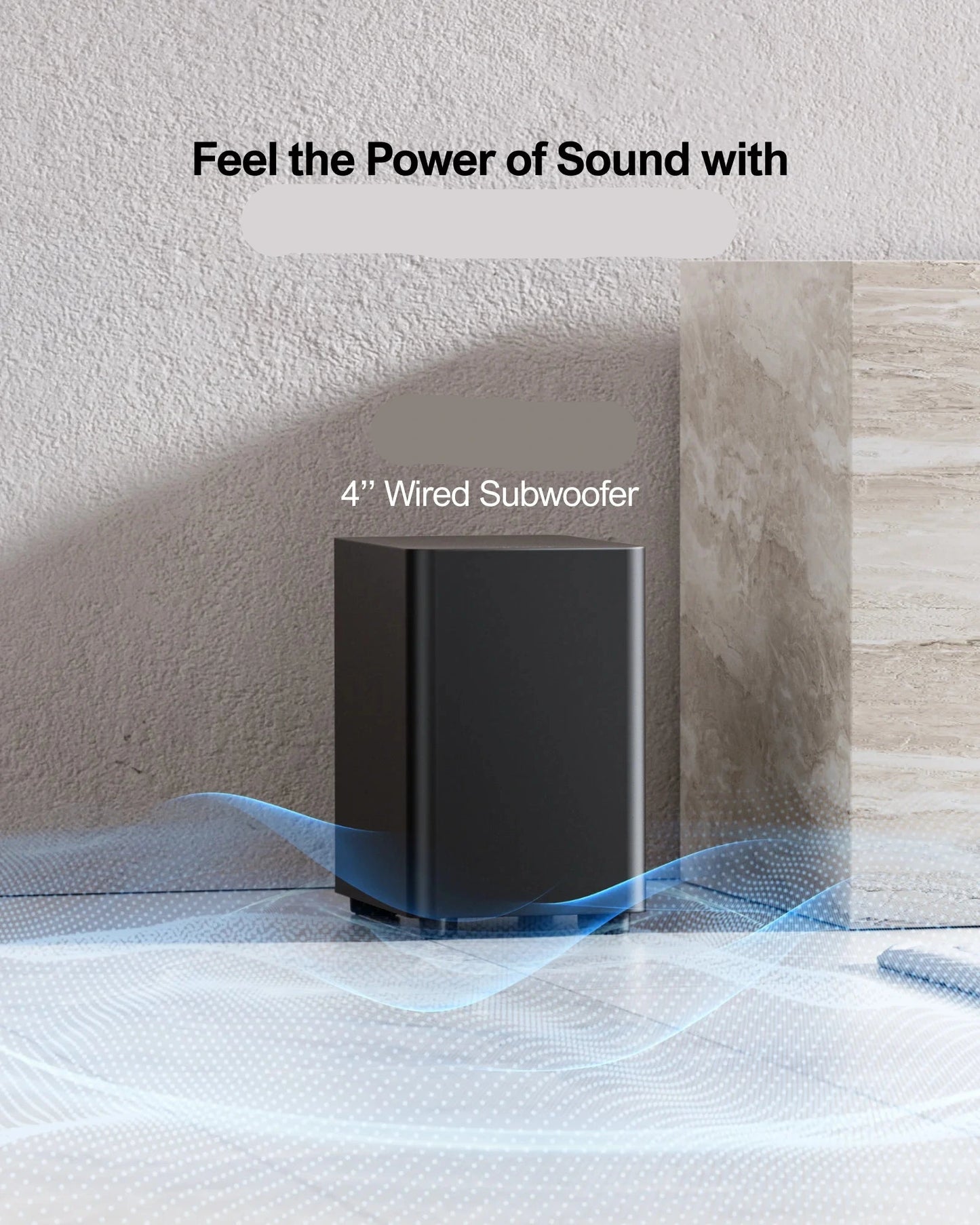 Soundbar - 5.1 - Soundbar met Subwoofer - Soundbar voor TV - Bluetooth - App Control - met RGB Verlichting - 280W Geluidssysteem - Zwart