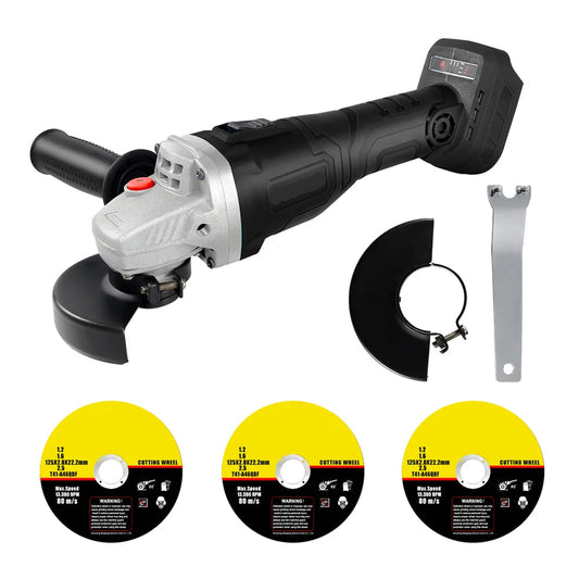 Haakse Slijpers - Slijpmachine - haakse slijpers 125 mm - 18V - Borstelloze en Accu Haakse Slijper