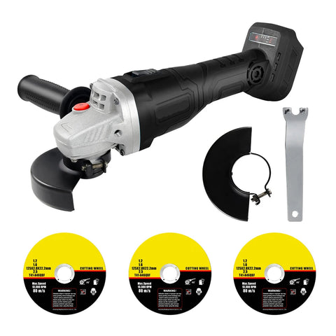 Haakse Slijpers - Slijpmachine - haakse slijpers 125 mm - 18V - Borstelloze en Accu Haakse Slijper