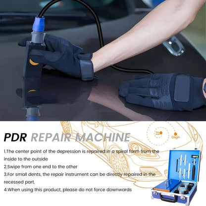 Professionele Autodeukverwijderaar – Dent Repair Tool – Inductieverwarming – Parkeerdeukverwijderaar – Deukherstel – 1380W Output – Digitale Bediening
